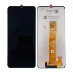Ekranas Samsung A135 A13 4G su lietimui jautriu stikliuku juodas ORG