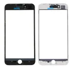 LCD stikliukas Apple iPhone 8 Plus su rėmeliu ir OCA baltas V3