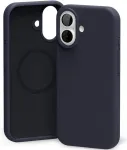 Dėklas Mercury Pure Magsafe Silicon Case Apple iPhone 17 tamsiai mėlynas