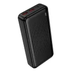 I&scaron;orinė baterija Power Bank Borofone BJ80A 22.5W 20000mAh juoda