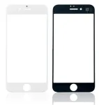 LCD stikliukas Apple iPhone 8/SE 2020 su rėmeliu ir OCA baltas V2 ORG