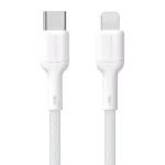 USB kabelis Dudao L9X USB-C to Lightning 30W 2.0m baltas
