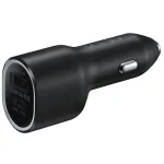 Automobilinis įkroviklis Samsung EP-L4020NBEGEU 40W USB-C/USB-A juodas