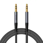 Audio kabelis Joyroom SY-A08 3,5mm to 3,5mm 1.2m juodas