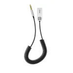 AUX Bluetooth laisvų rankų imtuvas Baseus BA01 juodas CABA01-01
