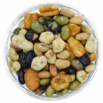 Skrudintų sūdytų pupelių ir žirnių užkandis &ndash; 500 g