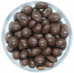 Skrudinti žemės rie&scaron;utai pieniniame &scaron;okolade &ndash; 250 g