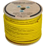 Ground Zero 20 mm&sup2; high quality OFC power wire 50m &ndash; yellow