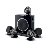 FOCAL DOME PACK 5.1 SUB AIR BLACK