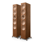 KEF R11 Meta grindinės kolonėlės (pora) &ndash; Walnut