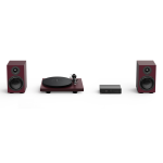 PRO-JECT COLOURFUL AUDIO SYSTEM 2 - SATIN WINE RED INT