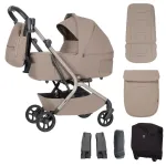Kelioninis vežimėlis 2in1 Carrello Magia CRL-6655 Spice Beige