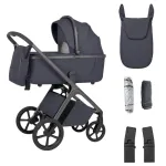 2in1 Vežimėlis CARRELLO VECTOR CRL-6553 Plum Grey