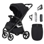 Sportinis vežimėlis Carrello Bravo Carbon CRL-5530 Deep Black