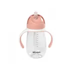 BEABA gertuvė su &scaron;iaudeliu, 300 ml, Old Pink