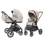 Vežimėlis 2in1 CARRELLO Ultra CRL-6527 Ice Grey