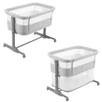 Carrello Picto CRL-16506 Tao Grey &ndash; pristatoma lovytė su maniežo funkcija