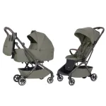 Kelioninis vežimėlis 2in1 Carrello Magia CRL-6555 Malted Green