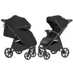 Vežimėlis Carrello Bravo plus CRL-5515 Pure black