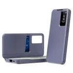 Samsung Galaxy S26 Ultra atverčiamas dėklas su Smart View langeliu, violetinis