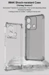 Xiaomi Redmi Note 13 5G dėklas, permatomas juodas
