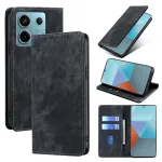 Xiaomi Redmi Note 13 Pro 5G atverčiamas dėklas su RFID apsauga, juodas