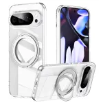 Google Pixel 10 Pro XL dėklas su MagSafe ir 360&deg; stovu, skaidrus