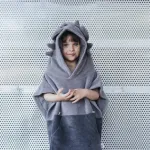 Surfdragon vaiki&scaron;kas vonios pončas - Grey