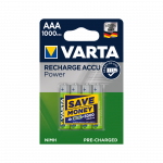 Akumuliatorius VARTA AAA 1000mAh 4vnt../bl.