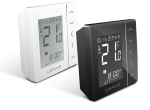 Salus VS20WRF belaidis 4 viename skaitmeninis kambario termostatas, maitinamas baterijomis, baltas