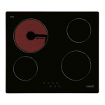 Kaitlentė CATA | Hob | TN 604/B | Vitroceramic | Number of burners/cooking zones 4 | Touch | Juodas | Ekranas