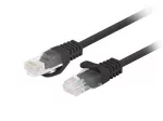 Lanberg 10-Pack Patchcord kat.6 UTP 0.25m juoda Fluke Passed