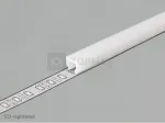 LED juostos profilio dangtelis C1 CLICK, baltas, 2m