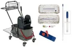Komplektas grindų valymui SUPER PRO MIX (40cm/50cm) - 40cm