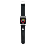Apyrankė Apple Watch 4 / 5 / 6 / 7 / 8 / SE (38 / 40 / 41 MM) Karl Lagerfeld 3D Rubber Choupette Head (KLAWMSLCNK) juodos spalvos