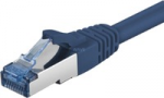 Goobay CAT 6A S/FTP LAN Patchcord laidas, mėlynas, 1 m