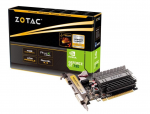 ZOTAC GeForce GT 730 ZONE Edition žemo profilio vaizdo plok&scaron;tė, 4 GB DDR3 (64 bitų), HDMI, DVI, VGA