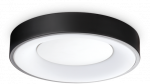 Lubinis &scaron;viestuvas Ideal Lux 15W LED pavir&scaron;inis &scaron;viestuvas PLANET, juodas, 3000K, 328140