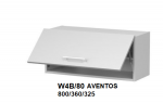 Extom Pakabinama spintelė Sidabrinis W4B 80 AV