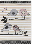 Dywan TINIES BIRDS spalva kreminė 120x170 Hakano