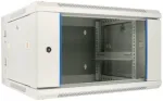 Extralink 6U 600x600 AZH pilka | Rack spintelė | Montuojama prie sienos, dviejų dalių
