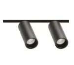 11,6W dvigubas &scaron;viestuvas į magnetines sistemas FIT 35 48V, 3000K, juodas