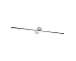 10W LED sieninis &scaron;viestuvas ROCCO, chromo sp., 3000K, IP44, 4236100