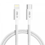 Tech-Protect UltraBoost USB-C / Lightning PD27W/3A laidas 100 cm - pilka