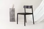 Valgomojo kėdė, Malm&ouml;n, 54x51.5x79 cm, juoda
