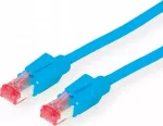 Datwyler D&Auml;TWYLER S/FTP Patch Cord Cat.6 (E klasė), CU 7702 flex LS0H, Hirose TM21, mėlyna, 0,5 m
