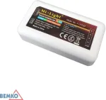 RGB LED juostų valdiklis RF 2.4G DC 12-24V 10A