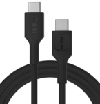 Green Cell Kabelis Žalias Cell PowerStream USB Type-C Male - USB Type-C Male 100W Juodas 2m