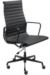 Biuro kėdė AERON PRESTIGE PLUS, juoda, pagaminta i&scaron; natūralios odos