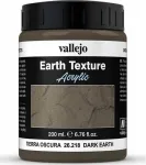 Vallejo : 26.218 - Diorama FX - Žemės tekstūros - Tamsi žemė (200 ml)